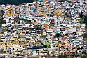 2998 Quito, colourful homes on the slopes of the Pichincha volcano